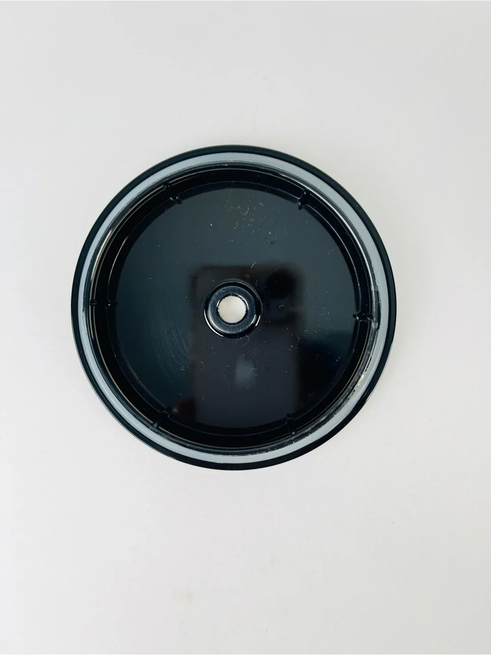 Starbucks Matte Black Acrylic Cold Cup with Emerald Logo & Rim Grande 16 oz.